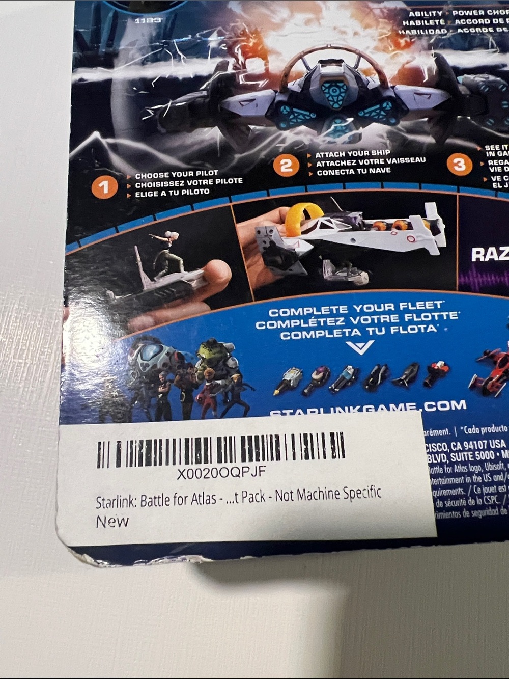Starlink Razor Lemay Pilot Figure - Picture 3 of 5